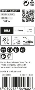 Bosch Dekupaj Testere Bıçağı Expert ExCleanHardW T308 BFP (25 Adet) - 2608901181