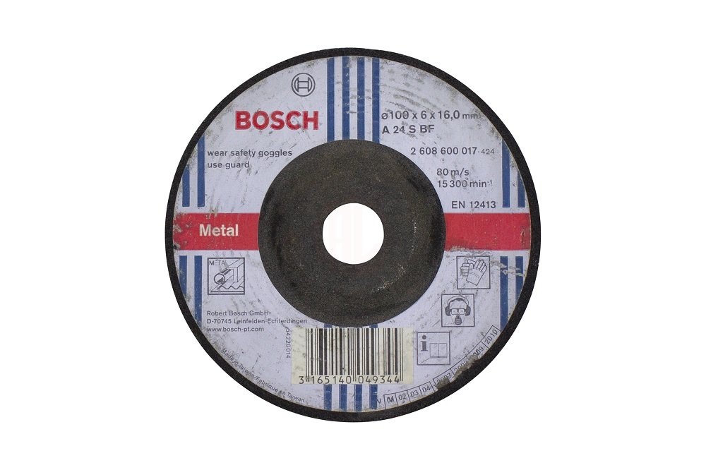 Bosch Metal Taşlama Ve Kesici Disk 115X6 Mm - 2608600017