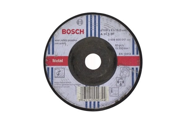 Bosch Metal Taşlama Ve Kesici Disk 115X6 Mm - 2608600017