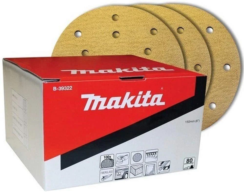 Makita Disk Zımpara-80 Kum 150 Mm - MAAB39322