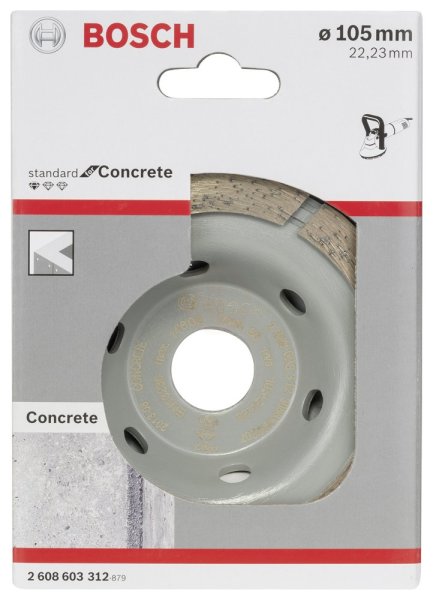 Bosch Kalın Beton Tabaka İçin Elmas Çanak Disk 105 - 2608603312