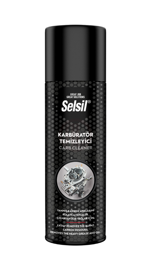 Selsil Karbüratör Temizleyici Sprey 500 ml