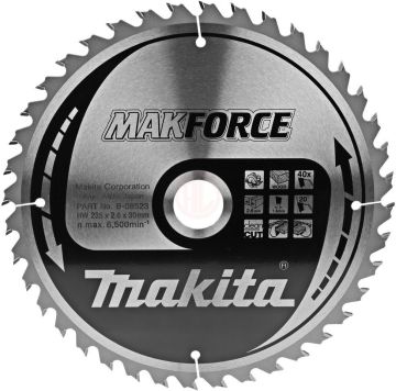 Makita Profesyonel Ahşap Daire Testere 235x30 mm 40 Diş (B-08523)