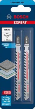 Bosch Dekupaj Testere Bıçağı Expert FiberPlaster T141 HM (2 Adet) - 2608901380