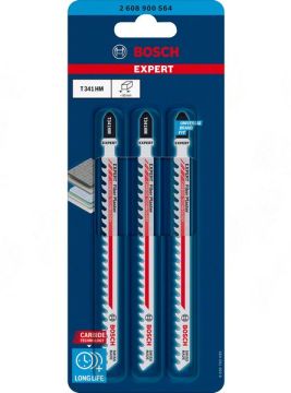 Bosch Dekupaj Testere Bıçağı Expert SpecfFib&Plast T341HM (3 Adet) - 2608900564