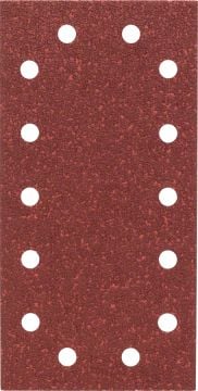 Bosch Titreşimli Zımpara Kağıdı 14 Delik 115x230 mm 40 Kum (10 Adet) - 2609256B19