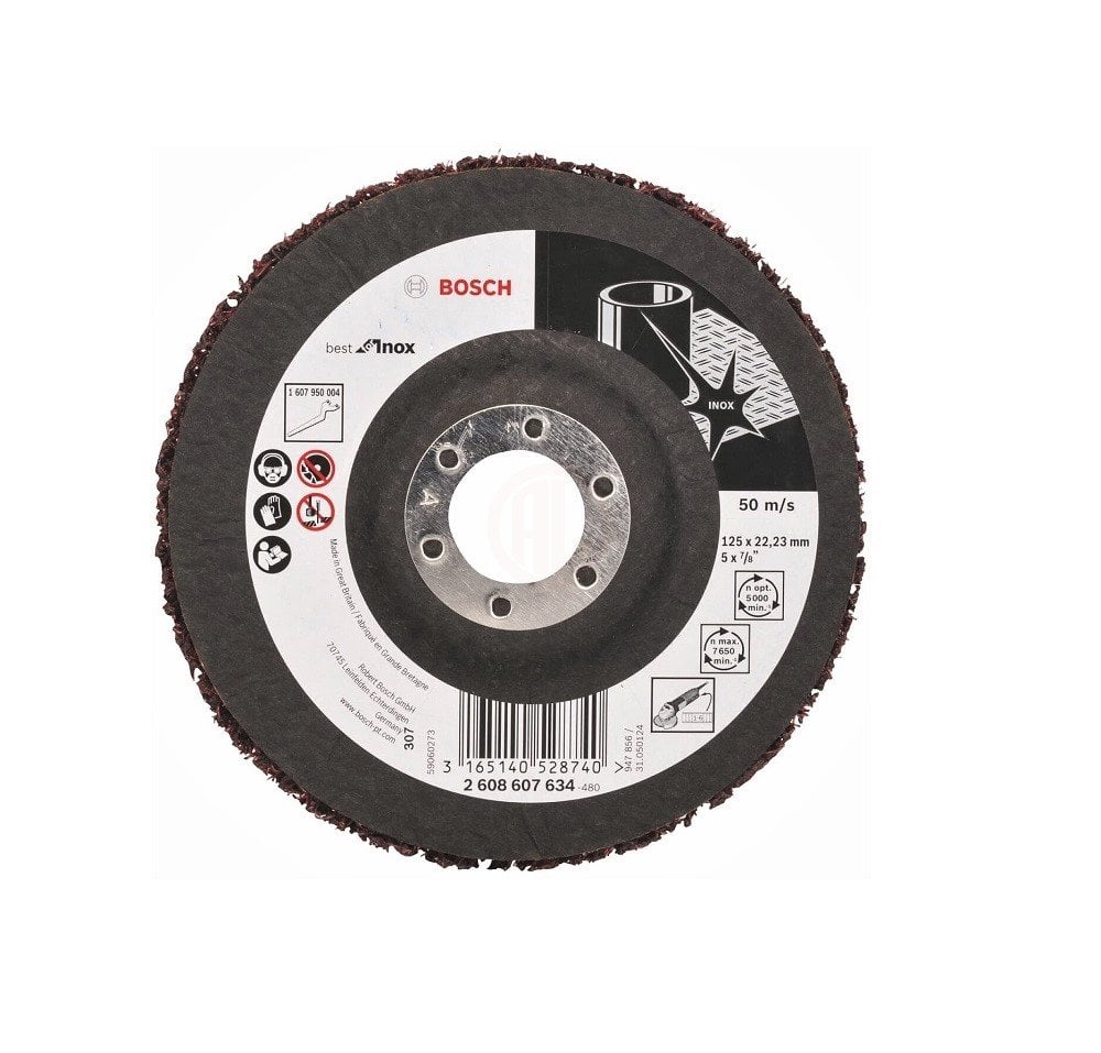 Bosch Best For İnox Keçe 125 Mm - 2608607634