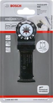 Bosch Starlock Plus Testere Ucu Wood And Metal PAIZ 32 APB 32 mm (1 Adet) - 2608662558