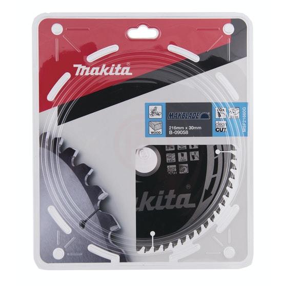 Makita Profesyonel Ahşap Daire Testere 216x30 mm 60 Diş (B-09058)