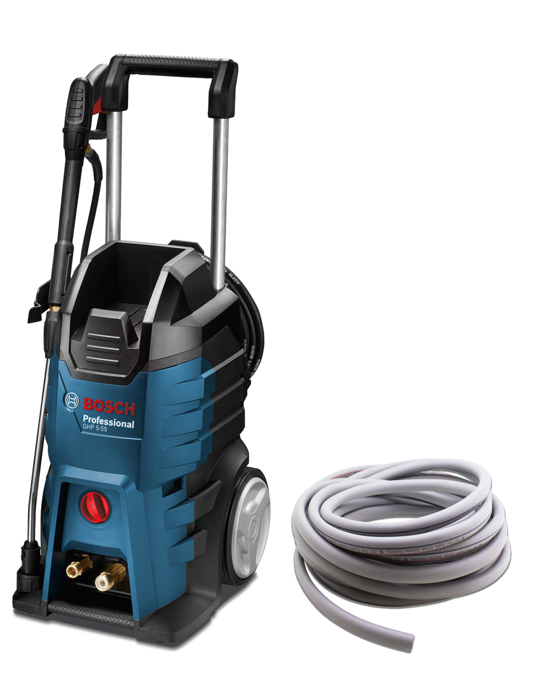 Bosch Yüksek Basınçlı Yıkama Makinesi GHP 5-55 - 20 Metre Hortum Hediyeli