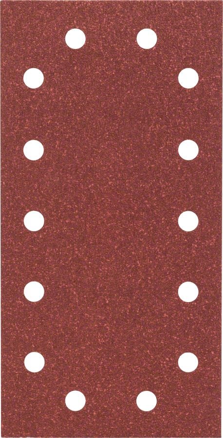 Bosch Titreşimli Zımpara Kağıdı 14 Delik 115x230 mm 80 Kum (10 Adet) - 2609256B21