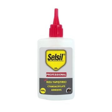 Selsil MDF Hızlı Cyno Tekli Siyanoakrilat 100 Gr