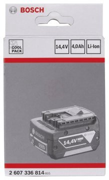 Bosch Akü Li-Ion 14,4V 4,0 Ah HD EP+CL - 2607336814