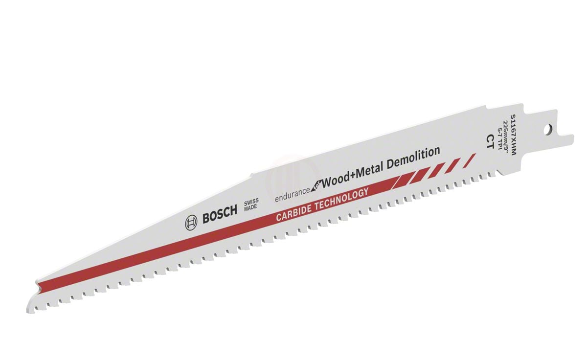 Bosch Panter Testere Bıçağı Endurance For Wood+Metal Demolition S 1167 XHM 225 mm (10 Adet) - 2608653312