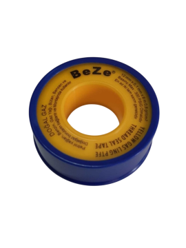 Beze Sarı Doğalgaz Teflon Bant 12 mm x 0,1 mm x 8 m
