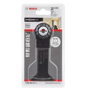 Bosch Starlock Max Testere Ucu Wood And Metal MAII 52 APB 52 mm (1 Adet) - 2608662574