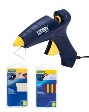 Rapid Sıcak Silikon Tabancası EG212 - Beyaz Renkli Silikon Hediyeli