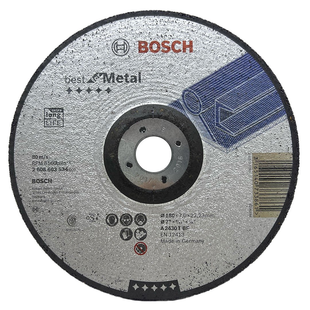Bosch Taşlama Diski Düz 118X7,0 Mm Best For Metal - 2608603534