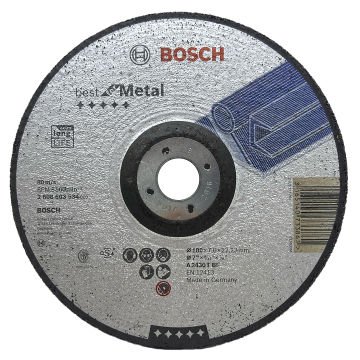 Bosch Taşlama Diski Düz 118X7,0 Mm Best For Metal - 2608603534