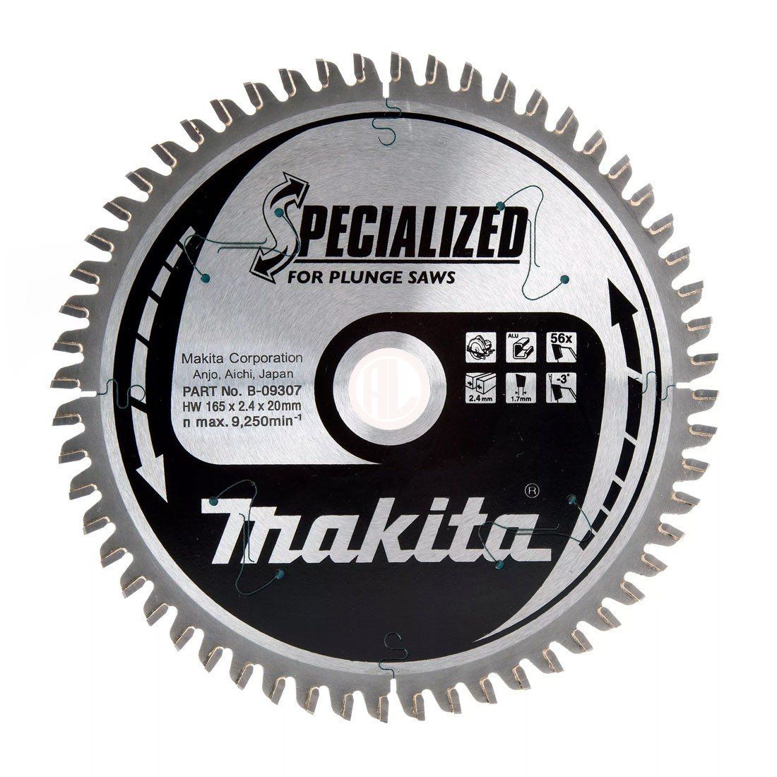 Makita Ahşap Daire Testere 165x20 mm 56 Diş (B-09307)