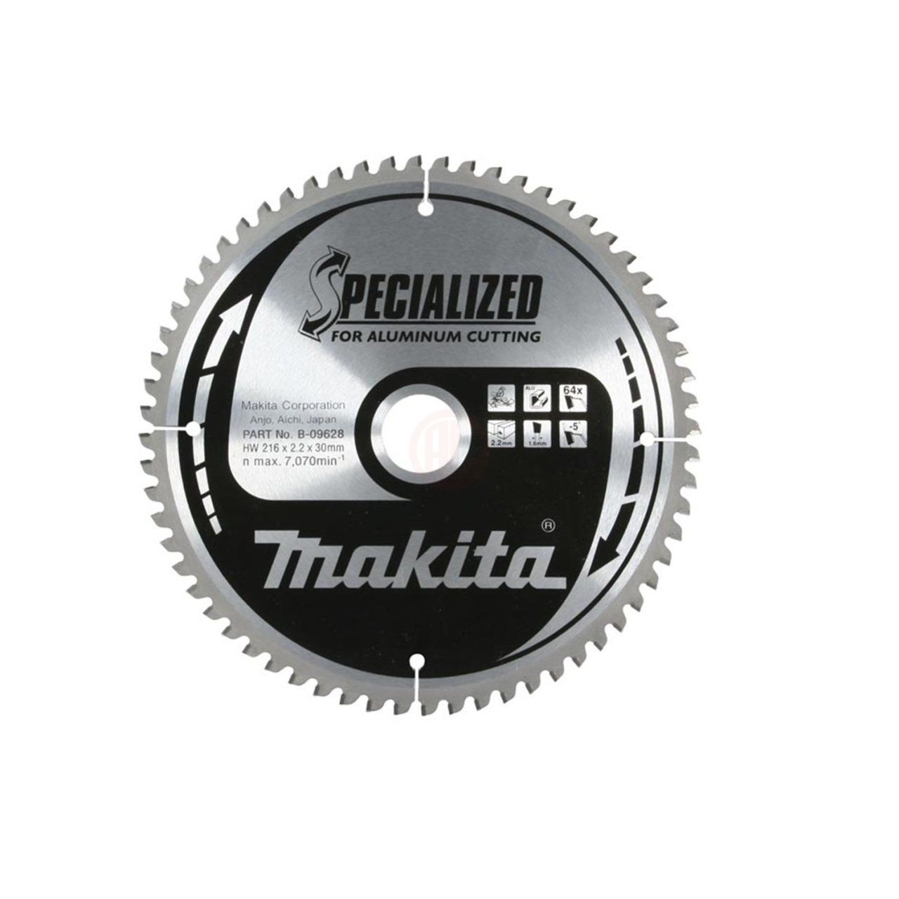 Makita Profesyonel Alimünyum Daire Testere 216x30 mm 64 Diş (B-09628)