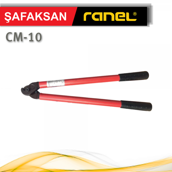 Ranel Mekanik ACSR Çelik Halat Kesme Makası (CM-10)