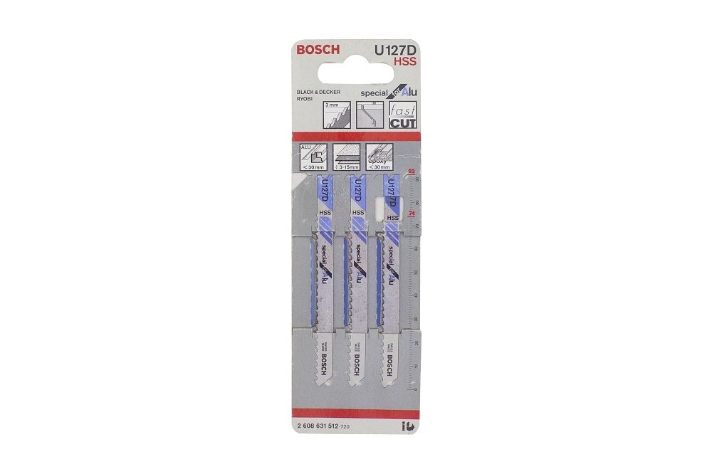 Bosch Dekupaj Testere U 127 D 3 Lü Hss Unıversal - 2608631512