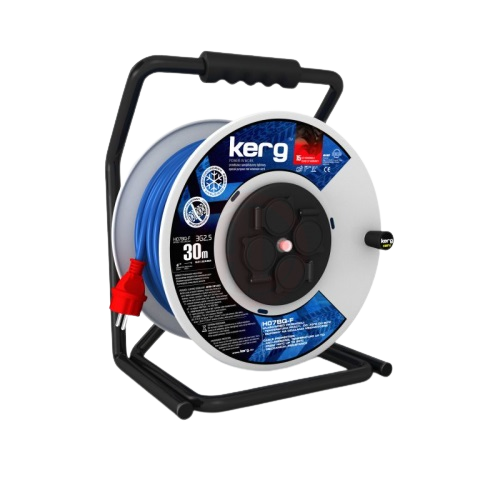 Kerg Ağır Hizmet Tipi Uzatma Kablosu (30m, 3x2,5mm2) - 15 Yıl Garantili