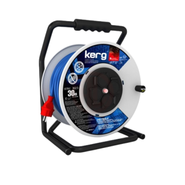 Kerg Ağır Hizmet Tipi Uzatma Kablosu (30m, 3x2,5mm2) - 15 Yıl Garantili