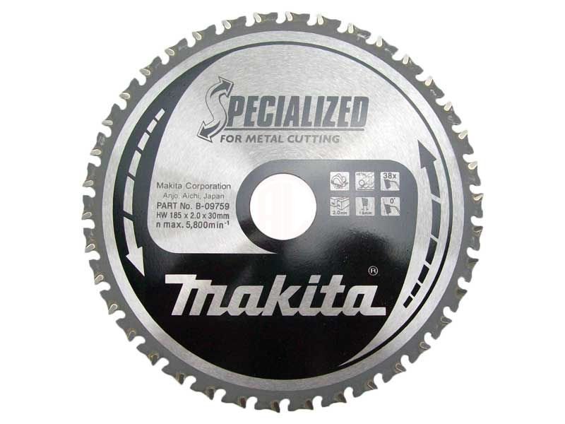 Makita Metal Daire Testere 185x30 mm 38 Diş (B-09759)