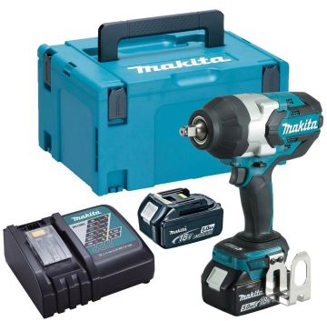 Makita Akülü Somun Sıkma Makinesi DTW1002RTJ (2 x 5,0 Ah Akü)
