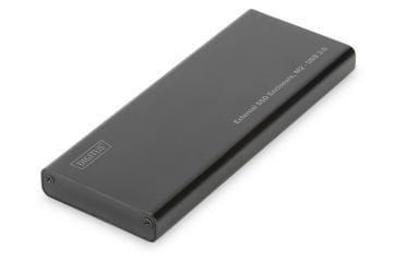 Assmann Digitus M.2 Sata Ssd İçin Harici Kutu, Bağlantı Arayüzü Usb 3.0, Alüminyum, Vidalı Montaj Özelliği (M-Sata) B-Key
