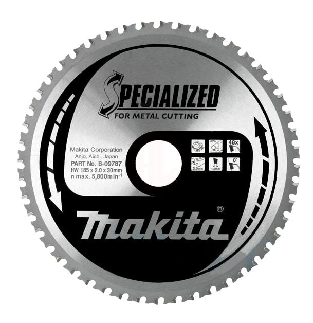 Makita Metal Daire Testere 185x30 mm 48 Diş (B-09787)