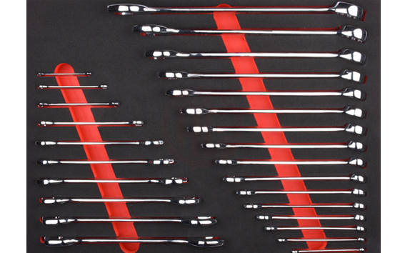 Ceta Form 26 Parça Kombine Ve Çatal İki Ağız Anahtar Seti-Sae(Eva Lı)