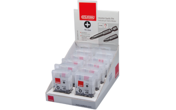 Ceta Form 500 Parça 1/4 İnç Yıldız Bits Uç Toptan Paketi Cb/252 (Ph2 X 25 Mm)