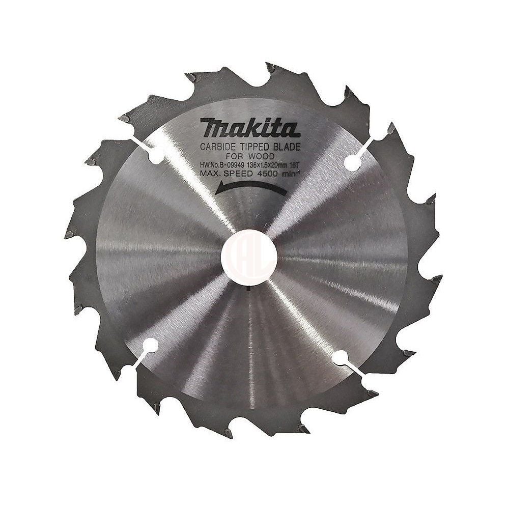 Makita Profesyonel Ahşap Daire Testere 136x20 mm 16 Diş (B-09949)