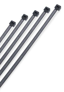 Plastık Kablo Bag Siyah 300X80 100 Adt AL Cb.08030-1