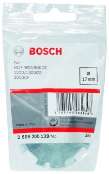 Bosch Freze Kopyalama Şablonu 17 mm - 2609200139