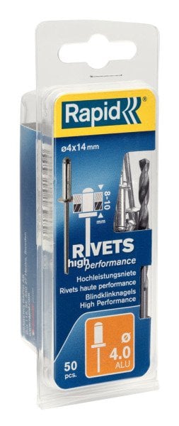 Rapid Perçin Alüminyum 4,0x14 mm (1 Paket/50 Adet) - 5000385