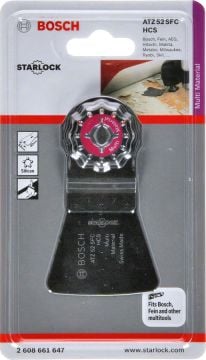 Bosch Starlock Testere Ucu MultiMaterial ATZ 52 SFC 52 mm (1 Adet) - 2608661647