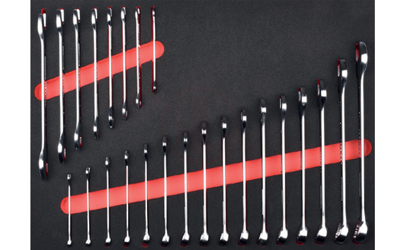 Ceta Form 24 Parça Kombine Ve Çatal İki Ağız Anahtar Seti (Eva Lı)