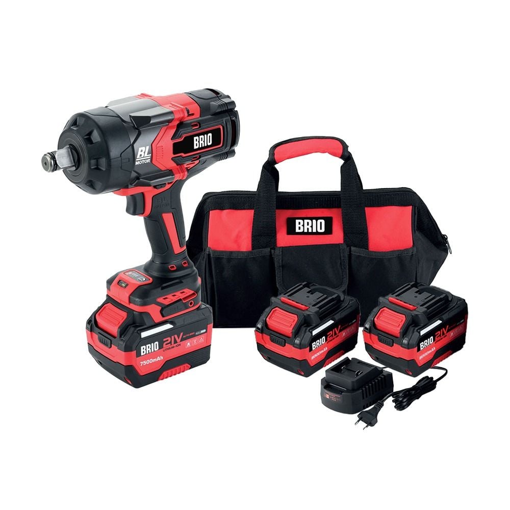 Brio Akülü Somun Sökme Çift Akülü 3/4 2300 Nm 21V 8.0Ah