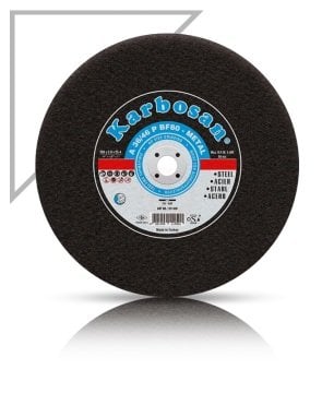 Karbosan Metal Sabit Tezgah Kesme Disk T41 Düz 350x3,5x30 mm A 30/36 P BF80 - KAR910870