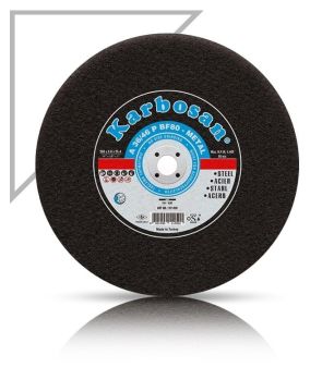 Karbosan Metal Sabit Tezgah Kesme Disk T41 Düz 350x3,5x30 mm A 30/36 P BF80 - KAR910870