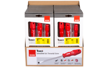 Ceta Form Torex Tornavida Takımı Teşhir Seti 12 X 4000M/7St1