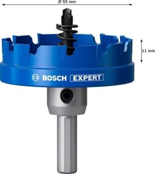 Bosch Delik Açma Testeresi Expert Carbide Metal 55 mm - 2608901438
