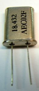 Schukat Krıstal, 18.432 Mhz Hc-18/U