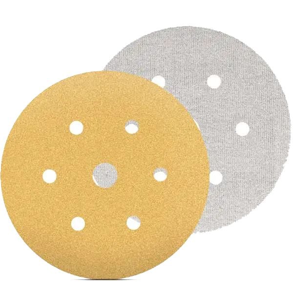 Karbosan Alüminyum Oksit C Kağıt Cırtlı Disk ACR31 7 Delikli 150 mm 400 Kum - KAR954482