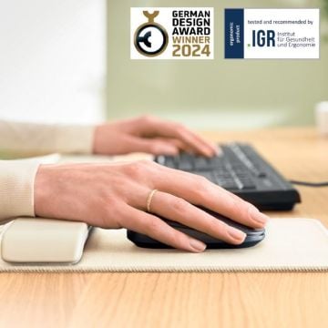 Leitz Ergo Ayarlanabilir Bilek Destekli Mouse Pad, 65170085, Bilek Desteği Ve Fare Altlığı
