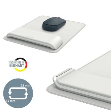 Leitz Ergo Ayarlanabilir Bilek Destekli Mouse Pad, 65170085, Bilek Desteği Ve Fare Altlığı